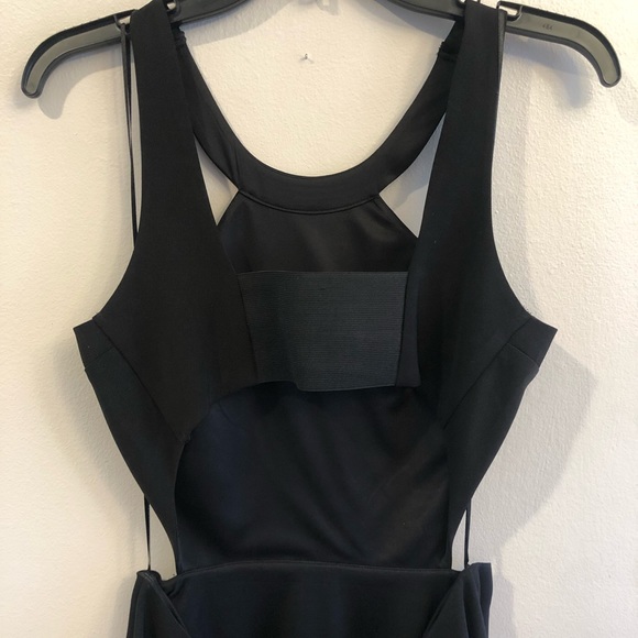Express Black Cutout Dress - Picture 3 of 6